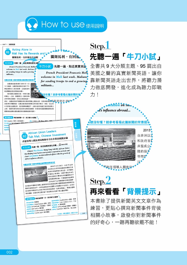 新聞英語聽力完整攻略 聽 美國之音 新聞英語 提升英聽真實力 Pchome 24h書店