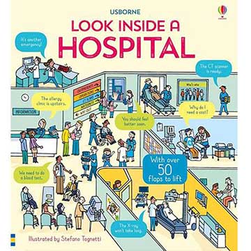 Look Inside A Hospital 認識醫院翻翻書（外文書）