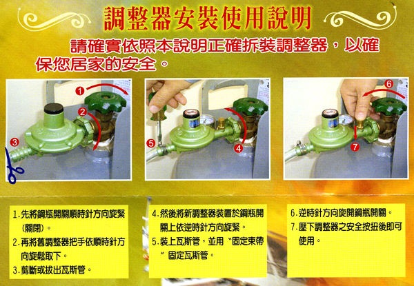 永勝液化瓦斯低壓調整器888 Ag Pchome 24h購物