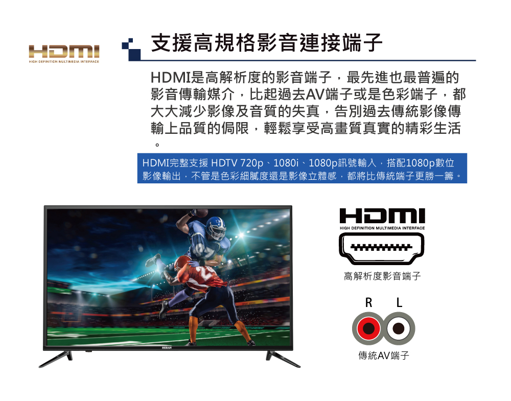 Heran 禾聯 43吋4k智慧連網液晶顯示器 視訊盒hd 43udf31 Pchome 24h購物
