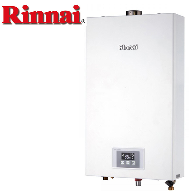 Rinnai林內 12L強制排氣數位恆溫熱水器RUA-1200WF桶裝瓦斯
