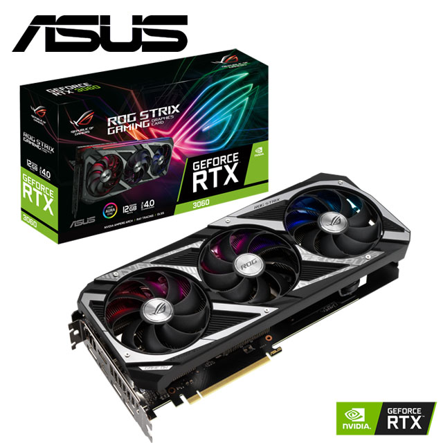【ASUS華碩組】STRIX-RTX3060-12G-V2-GAMING+Z690-P+ESD-S1C+24D5MT+N10NANO