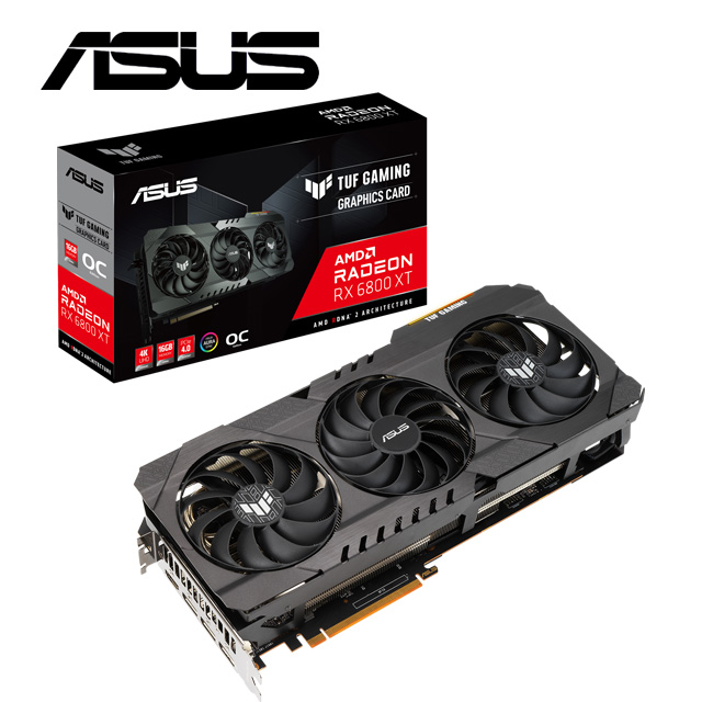 【ASUS華碩組】TUF-RX6800XT-O16G-GAMING+Z690-E+750G+ESD-S1CL+24D5MT