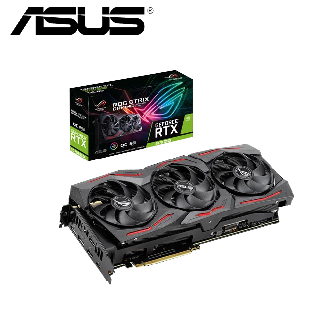 華碩ASUS ROG Strix GeForce® RTX 2070 SUPER™ O8G Gaming 顯示卡