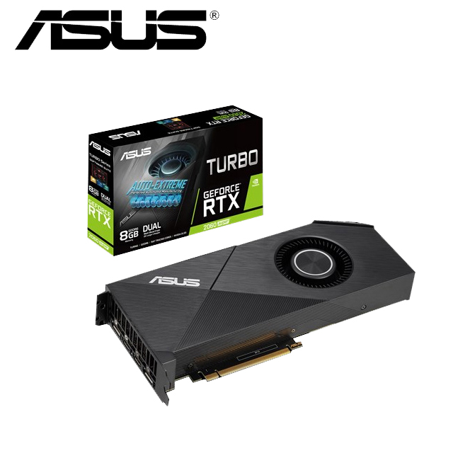 華碩ASUS Turbo GeForce® RTX 2060 SUPER™ 8G EVO 顯示卡