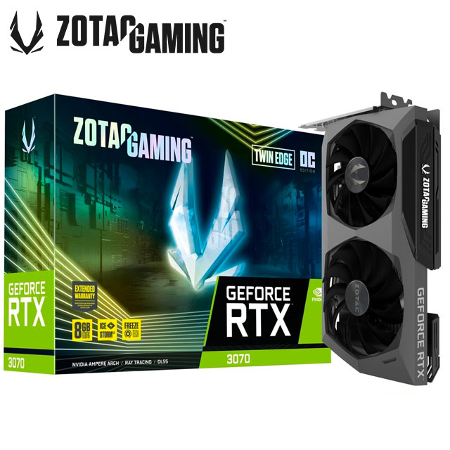 ZOTAC】索泰ZOTAC GAMING GeForce RTX 3070 Twin Edge OC LHR - PChome