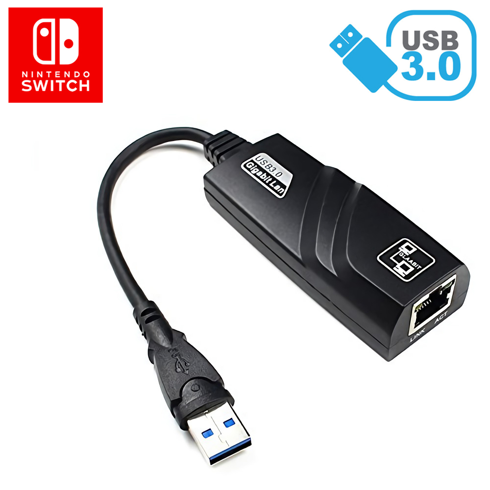 Pipe Usb 3 0 千兆網路卡支援任天堂switch Windows Macbook Linux 安卓機上盒 Pchome 24h購物