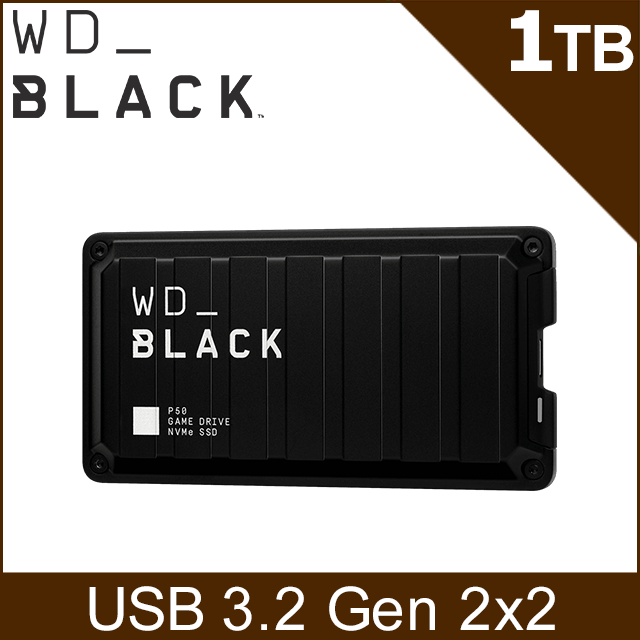 Wd Black P50 1tb 外接式固態硬碟ssd Pchome 24h購物