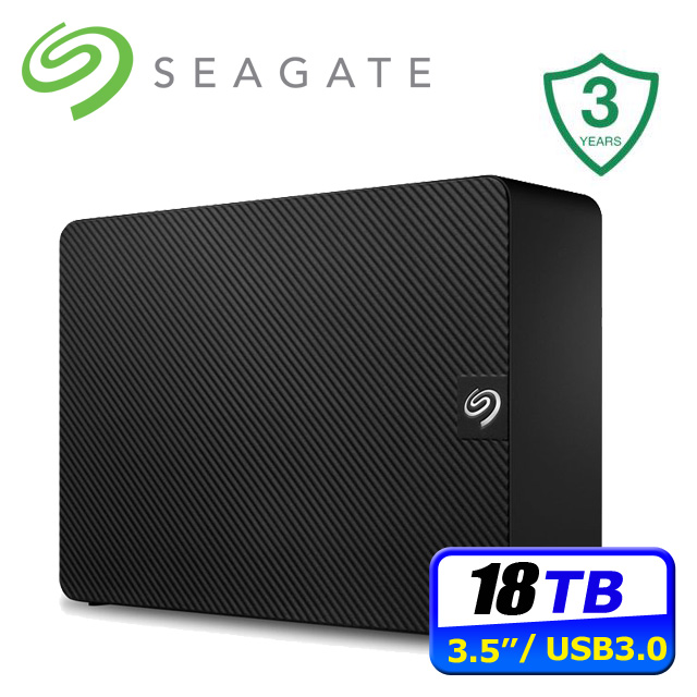 Seagate 新黑鑽 18TB 3.5吋外接硬碟(STKP18000400)