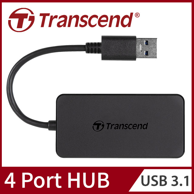 Transcend 創見 極速usb 3 1 Hub 4埠集線器 Pchome 24h購物