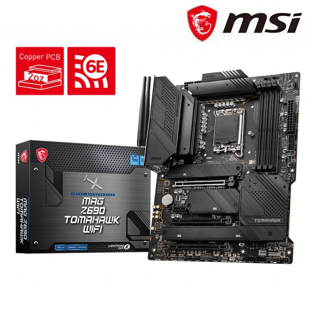 微星 MAG Z690 TOMAHAWK WIFI 主機板