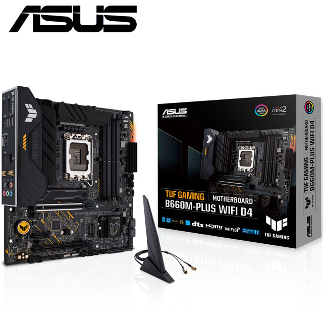 華碩 TUF GAMING B660M-PLUS WIFI D4 主機板