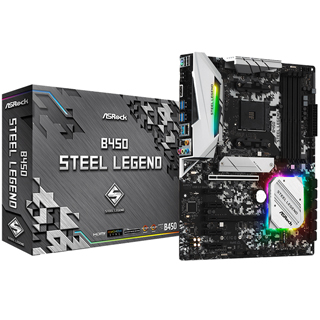華擎 ASRock  B450 STEEL LEGEND AMD AM4 ATX 主機板