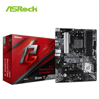 華擎 ASRock B550 PHANTOM GAMING 4  主機板