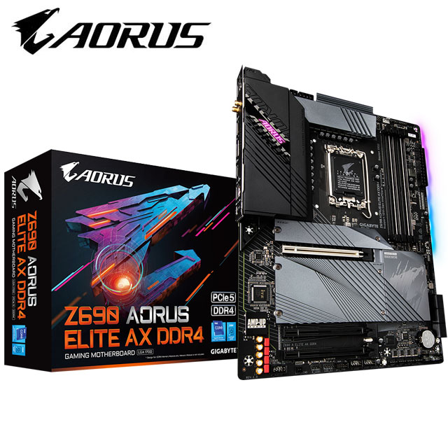 技嘉 Z690 A ELITE AX DDR4 主機板