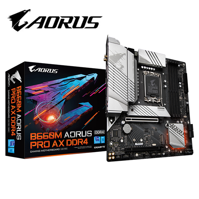 技嘉 B660M AORUS PRO AX DDR4主機板
