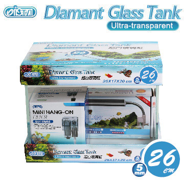 Ista超白玻璃缸 26cm 燈 過濾套組 Pchome 24h購物