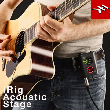 IK Multimedia iRig Acoustic Stage木吉他數位錄音麥克風組