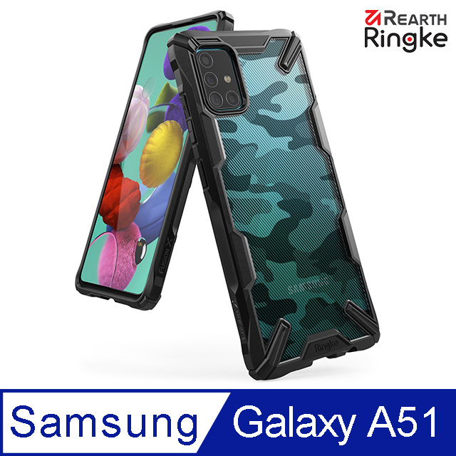 【Ringke】Rearth 三星 Samsung Galaxy A51 [Fusion X Design] 透明背蓋防撞手機殼