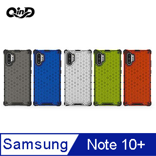 QinD SAMSUNG Galaxy Note 10+ 蜂巢保護殼