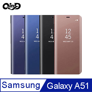 QinD SAMSUNG Galaxy A51 透視皮套