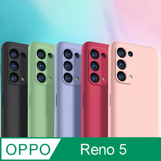 純色馬卡龍防摔保護殼 for OPPO Reno 5
