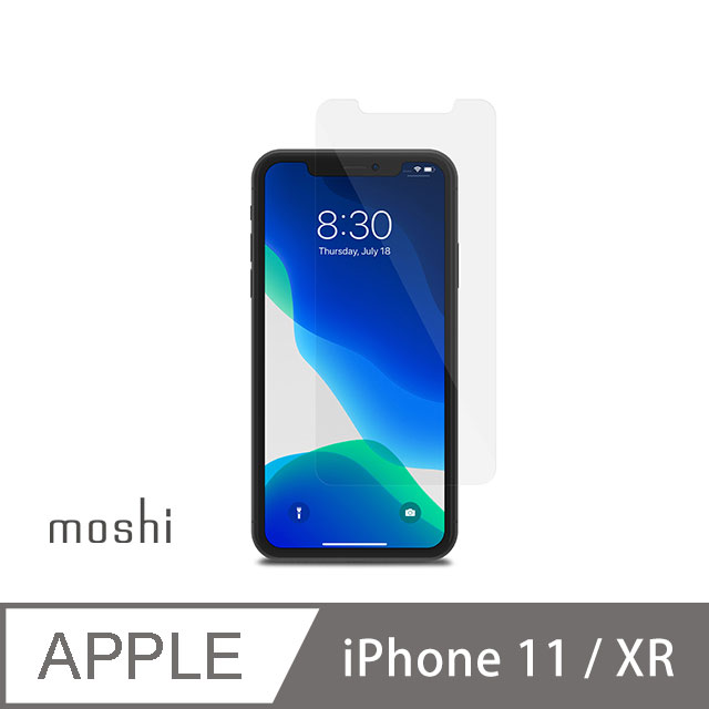 Moshi AirFoil Glass for iPhone XR 清透強化玻璃螢幕保護貼