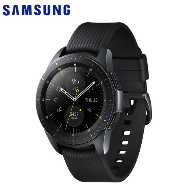 Samsung Galaxy Watch 智慧型手錶 42mm 午夜黑 Pchome 24h購物