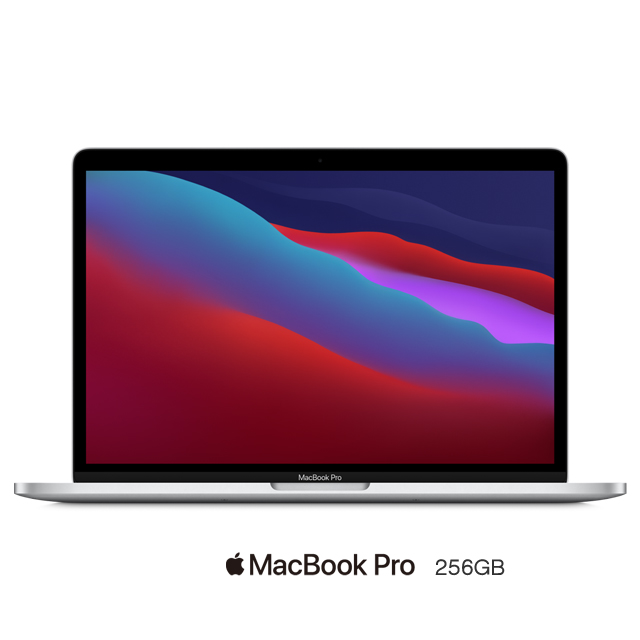 MacBook Pro 13 :Apple M1 chip 8-core CPU and 8-core GPU,256GB SSD-Silver