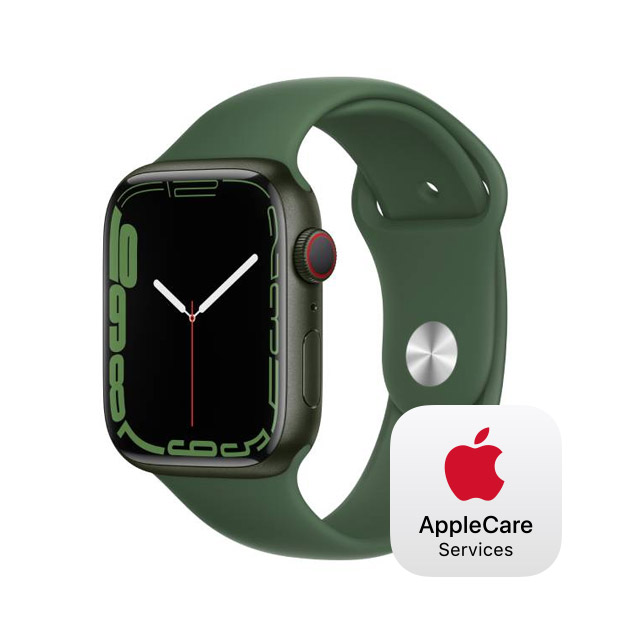 Apple Watch Series 7 GPS + Cellular, 45mm Green Aluminium Case with Clover  Sport Band - PChome 24h購物