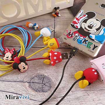 Disney迪士尼 Micro USB 屁屁傳輸線