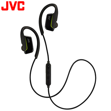 【JVC】無線藍牙運動型耳掛式防水耳機 HA-EC600BT 黑色