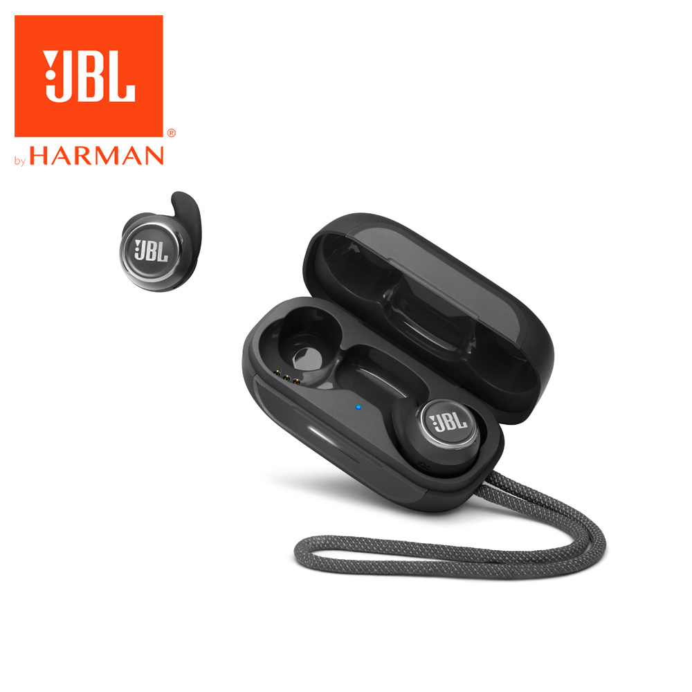 JBL Reflect Mini NC 真無線防水降噪運動耳機(黑色)
