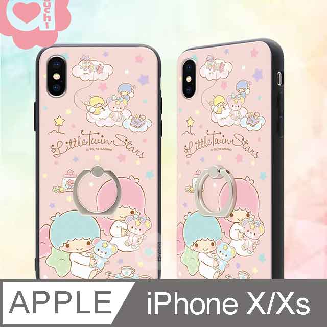 Sanrio 正版授權kikilala 雙子星iphone X Xs 5 8 吋 雙料指環殼 手機殼 裁縫樂園 Pchome 24h購物