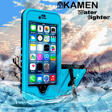Kamen Watertighter 甲面治水者iphone6 Plus 5 5吋防水手機殼防水抗摔防塵 Pchome 24h購物