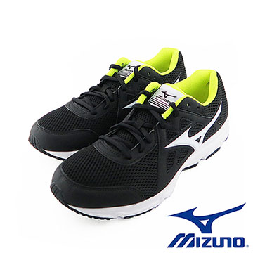 Mizuno 美津濃 男慢跑鞋 運動鞋 工作鞋 學生鞋 （黑X白）K1GA170301